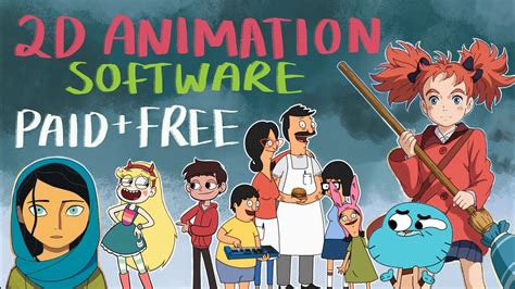 industry standard 2d animation software.